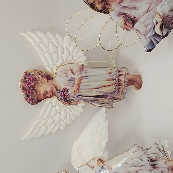 The Bradford Editions HEAVEN'S LITTLE ANGELS ornament Certificate of Authenticit - Picture 4 of 7